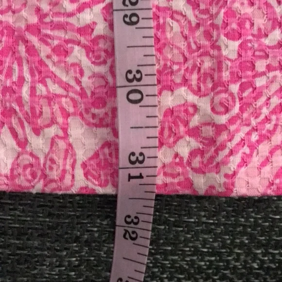SOLD π€NWT TARGET LILLY PULITZER 2015 NEON PINK SHIFT DRESS SIZE L 10-12π€ - Picture 10 of 16